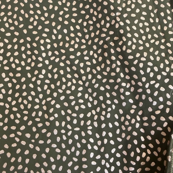 Buffbunny collection Olive and gold bossy print Rosa leggings - Picture 3 of 7